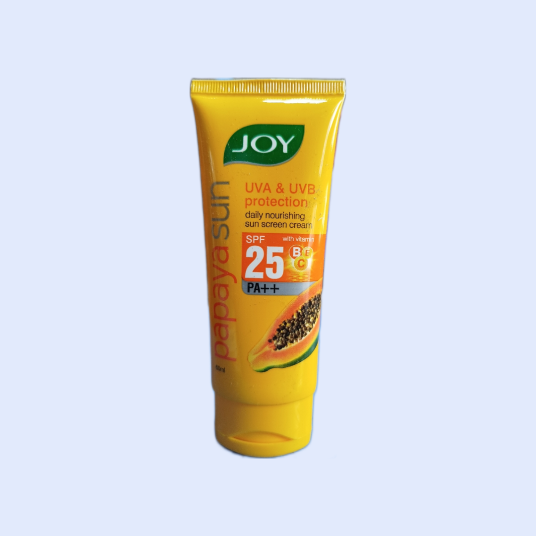 Papaya Sun UVA & UVB protection SPF 25 PA++ Sunscreen 60ml