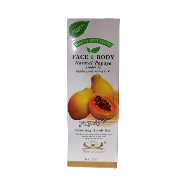 Face & Body Papaya Cleansing Surub Gel