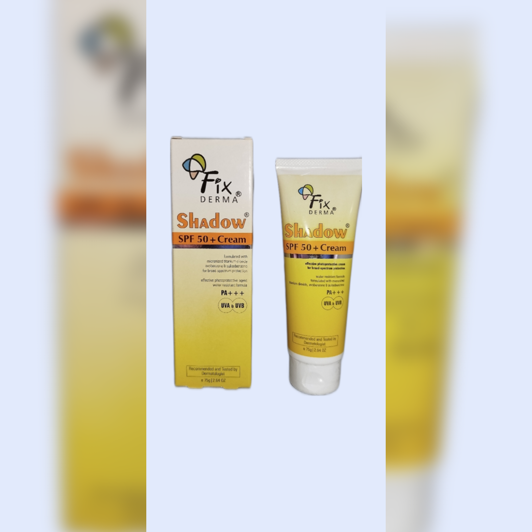 Fix Derma Shadow Sunscreen For Dry Skin SPF 50+ Cream 75 gm